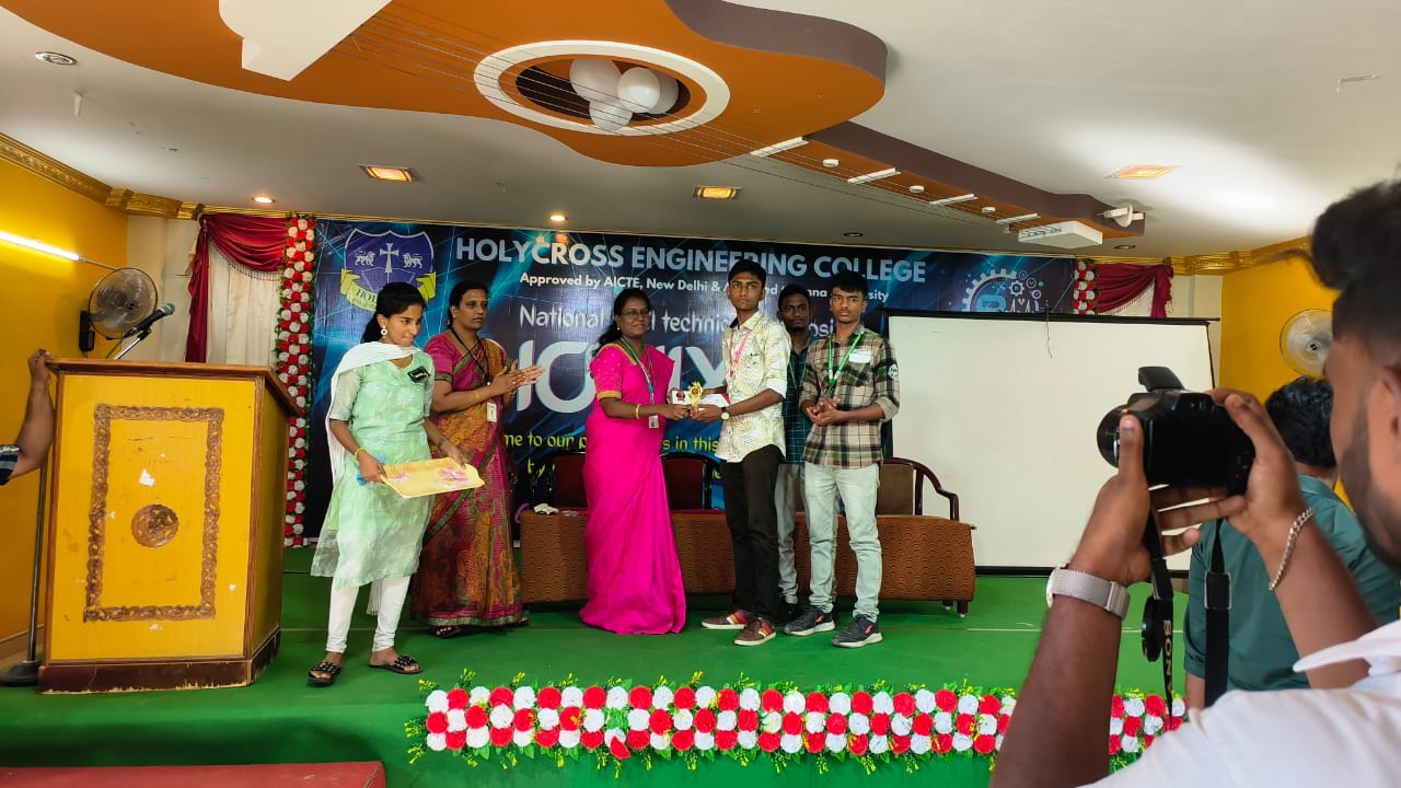 First Prize — National Technical Symposium photo 1